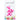 1 - Year Bear Cake Candle Pink – Globos – Cake Candles – Party Plush