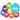 100 - Celebration Anniversary Balloons Mix – Globos – Balloons – Party Plush