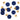 18 - Years Birthday Confetti Blue Gold – Folat – Confetti – Party Plush