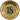 18 - Years Birthday Paper Plates Gold Black – Santex – Paper Plates – Party Plush