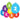 2 - Year Birthday Balloons Mix – Globos – Balloons – Party Plush