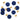 30 - Years Birthday Anniversary Confetti Gold Blue – Folat – Confetti – Party Plush