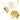 50 - Years Birthday Anniversary Confetti Metallic Gold – Partydeco – Confetti – Party Plush