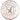 50 - Years Birthday Anniversary Paper Plates White Rose Gold – Santex – Paper Plates – Party Plush