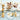 60th Birthday Napkins White Gold – Partydeco – Napkins – Party Plush