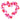 Balloon Garland Heart Pink Red – Partydeco – Balloon Garlands – Party Plush