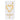 Balloon Garland Heart White Gold – Partydeco – Balloon Garlands – Party Plush