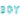 Boy Balloon Banner Metallic Blue – Globos – Balloon Banners – Party Plush