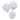 Double Layer Confetti Balloons White – Ginger Ray – Balloons – Party Plush
