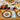 Flaming Wheel Paper Plates – Partydeco – Paper Plates – Party Plush