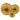 Hanging Rosettes Glossy Gold – Partydeco – Hanging Rosettes – Party Plush