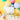 Happy Sky Rainbow Flower Cake Candle – Partydeco – Cake Candles – Party Plush