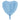 Heart Balloon Matte Pastel Blue – Includera – Balloons – Party Plush