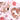 Heart Paper Plates Rose Gold – Partydeco – Paper Plates – Party Plush