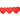 Hearts Garland Red – Globos – Garlands – Party Plush