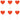 Hearts Picks Red – Partydeco – Picks – Party Plush