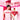 I Love You Fringe Garland Pink – Partydeco – Fringe Garlands – Party Plush