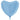 Large Heart Balloon Matte Pastel Blue – Includera – Balloons – Party Plush
