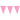 Large Pennant Garland Light Pink – Globos – Pennant Garlands – Party Plush