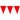 Large Pennant Garland Red – Globos – Pennant Garlands – Party Plush