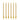 Long Cake Candles Metallic Gold – Partydeco – Cake Candles – Party Plush