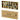 Mr & Mrs Wooden Signs Glitter Gold – Partydeco – Banners – Party Plush