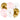 One Balloon Bouquet Gold Pink – Partydeco – Balloon Bouquets – Party Plush