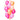 Peachy Flamingo Balloons Metallic Mix – Folat – Balloons – Party Plush