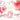 Pennant Garland Pink Gold – Partydeco – Pennant Garlands – Party Plush
