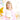 Princess Cape Pink Gold – Partydeco – Capes – Party Plush