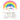 Rainbow Balloons Pastel White – Partydeco – Balloons – Party Plush