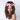 Roses Hair Wreath White Pink – Partydeco – Hair Wreaths – Party Plush