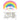 Small Rainbow Balloons Metallic White – Partydeco – Balloons – Party Plush