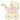 Stroller Napkins Pink Gold – Partydeco – Napkins – Party Plush