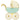 Stroller Napkins Turquoise Gold – Partydeco – Napkins – Party Plush