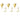 Swans & Hearts Cake Candles – Partydeco – Cake Candles – Party Plush