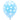 White Polka Dot Balloons Blue – Partydeco – Balloons – Party Plush