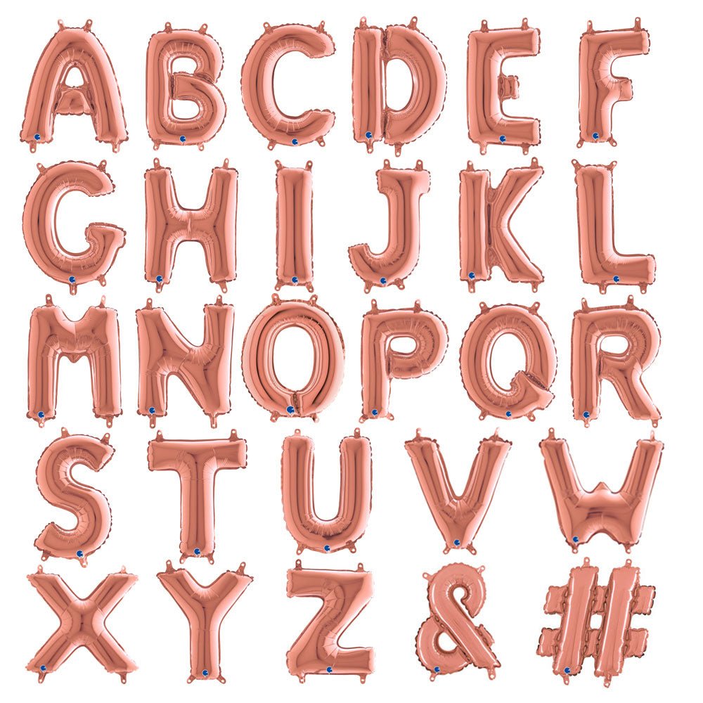 Letter Balloons – Party Plush