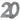 20 - Years Birthday Anniversary Glitter Decoration Silver – Santex – Decorations – Party Plush