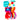 6 Number Balloons Color Mix – Includera – Balloons – Party Plush