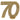 70 - Years Birthday Anniversary Glitter Decoration Gold – Santex – Decorations – Party Plush