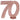 70 - Years Birthday Anniversary Glitter Decoration Rose Gold – Santex – Decorations – Party Plush