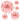 Decorative Flowers Pink – Partydeco – Decorations – Party Plush