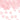 Hearts Confetti Pink – Partydeco – Confetti – Party Plush
