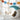 Linked Balloons Blue – Partydeco – Balloons – Party Plush