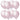 Mini Balloons Chrome Gold Pink – Includera – Balloons – Party Plush