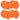 Mini Balloons Orange – Includera – Balloons – Party Plush