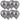 Mini Balloons Silver – Includera – Balloons – Party Plush