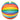 Round Paper Lantern Rainbow – Globos – Hanging Decorations – Party Plush