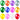 Small Balloons Metallic Mix 100 - pack – Partydeco – Balloons – Party Plush